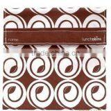 Reusable Mealtime Color Sandwich and Snack Bag