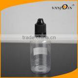 1 OZ Dropper Bottles PET Empty E Liquid Bottle With Childproof Cap