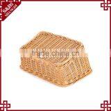 Food Grade Home or Market Metal & Rattan Craft Bread Fruit Vegetable Display Rack thumbnail-4