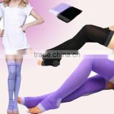 women Overnight Slimming Socks Leggings Spats Compression Shaping Leg Stocking Free Shipping 2012