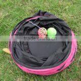 Wholesale Purple Steel Wire Frame Cat Three Tubes Toy Dia 25cm Cat Tunnel thumbnail-2