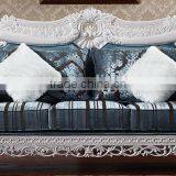 New Design Solid Wood Living Room Furniture Fabric Sofa Set thumbnail-4