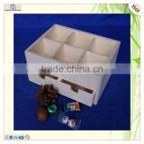 Hot Sale 2 Drawers 6 Compartments Wood Cash Tray thumbnail-2