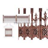 Garden Decoration Antique Design Decorative Metal Garden Edging Fencing thumbnail-5