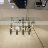12mm Tempered Glass Dining Table thumbnail-2