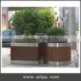 Arlau Large Decorative Flower Pots, Corner Planter thumbnail-2