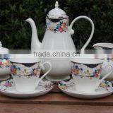 Porcelain&Ceramic English Style Tea Set