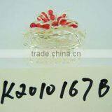 Silver Valentine Metal Gift Packing Basket thumbnail-1