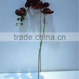 Home Garden Creepers Decoration 110cm Height Artificial Plum Colored Purple Phalaenopsis Flowers Making EHDL02 0809 thumbnail-2