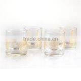 Christmas Theme Glass Cup Hand Painted Glass thumbnail-2