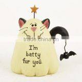 Custom 2017 Halloween Decoration Party Ghost Cat Figurine thumbnail-5