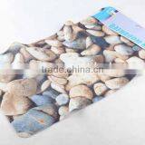 Rectangular PVC Anti-slip Bath Mat Covered With Color Printing Cloth/bathroom Mat thumbnail-1