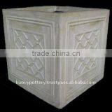 AQU Polystone Pot- Polystone Flower Pot- Polystone Garden Planter thumbnail-1