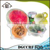NBRSC Multi Size Silicone Lids Food and Bowl Covers Stretch Reusable Lids Cover Wrap thumbnail-2