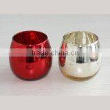 Color Printed Glass Candlestick Holder thumbnail-2