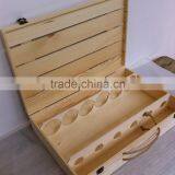 Wooden Wine Box for 3 Bottles thumbnail-3