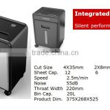 Home/Office Integrated cutter Paper Shredder (20L)