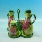 HANDPAINTING CERAMIC RED SPICE SETS thumbnail-1