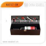 K0602-6W 5pcs Bar Accessory MDF Wine Bottle Box thumbnail-1