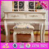 2016 Wholesale High Quality Bedroom Solid Wooden Youth Vanity Set W08G190 thumbnail-1