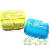 Free Sample Eco Friendly Promotional Gift Best Silicone Plastic Insulated Thermos Lunch Box Container for Kids thumbnail-2