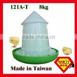 Classic Adjustable Feed Flow Plastic Gear Box Feeder With Plastic Lid Poultry Feeder thumbnail-1