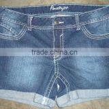 Denim Shorts, Ladies Stylist Denim Sexy Shorts thumbnail-1