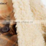 Stock Windproof Collar Plaids Men Polar Fleece Vest thumbnail-5