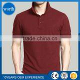 Custom Solid Color Men's Polo Shirt Uniform Polo T Shirt Wholesale In China thumbnail-4