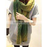 Winter Super Thick and Women Fashion 180*40cm Color Gradual Change Design Women Knitting Latest Scarf thumbnail-5