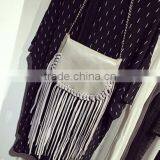 DY0071Z High Fashion Ladies Chain Fringe Shoulder Bag Tassels Bag thumbnail-1