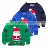 Kid Red Sweater Reindeer Head Pattern Christmas Pullover thumbnail-2