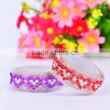 1.5cm*1m Love Acrylic Rhinestone Adhesive Tape thumbnail-2