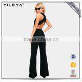 2017 New Style Sexy Jumpsuit Lady Long Romper Backless Halter White Romper Jumpsuits thumbnail-4