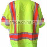 ANS ANSI Class 3 Short Sleeve Safety Vest 3M8710 Reflective Safety Vest thumbnail-2
