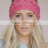 Wholesale Braided Head Knitted Ear Warmer