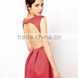Open Back Skater Dress thumbnail-1