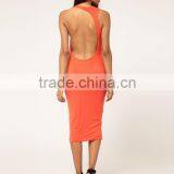 Starbright Asymmetric Open Back Midi Dress thumbnail-1