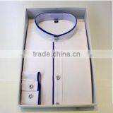 100% Cotton New Button Down Shirts ,fashion Pinstripe Long Sleeve Shirts for Men,OEM Service for Men's Shirts thumbnail-1