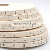 Natural Offwhite COTTON Size Label Clothing Print Tags Silk Screen Garment Tags XS-XXXL thumbnail-4