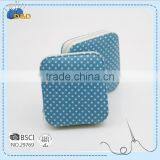 D&D Needlework Materials Blue Fabric Zipper Pouch Sewing Kit Set With Sewing Accessories Promotional Gift thumbnail-2