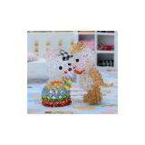 Sweet 3D Beaded Teddy Lover Bears Mobile Phone Charm Ornament thumbnail-2