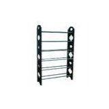6 Tier 20 Pair Stackable Iron Shoe Storage Shelves JP-SR206 thumbnail-1