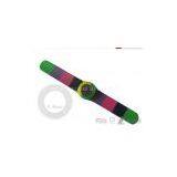 Silicone Rubber Slap Band Watch , Silicone Colorful Slap Watch Wholesale, Price ,factory thumbnail-1