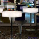 Led Illuminated Dining Under Light Cocktail Table thumbnail-1