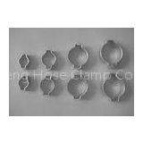 Carbon Steel Two Ear Hose Clamps 11 - 13mm White Zinc Plating thumbnail-1