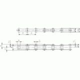 Double Pitch Roller Chain thumbnail-1