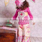 Charming Floral Printed Cotton Girls Wholesale Clothes thumbnail-2