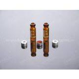 Crimp-top Vials,Aluminum Caps and Septa, Wide Opening ND11