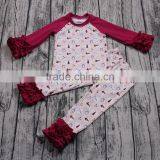 Onsale Cute Rabbit Print Baby Girls Long Sleeve Clothing Set 2pcs T-shirt Icing Pants Clothes Kids Children Boutique Outfits New thumbnail-2